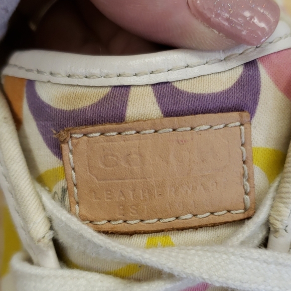 Coach Barrett Sneaker Signature C Multicolored 8.5 - Picture 5 of 6